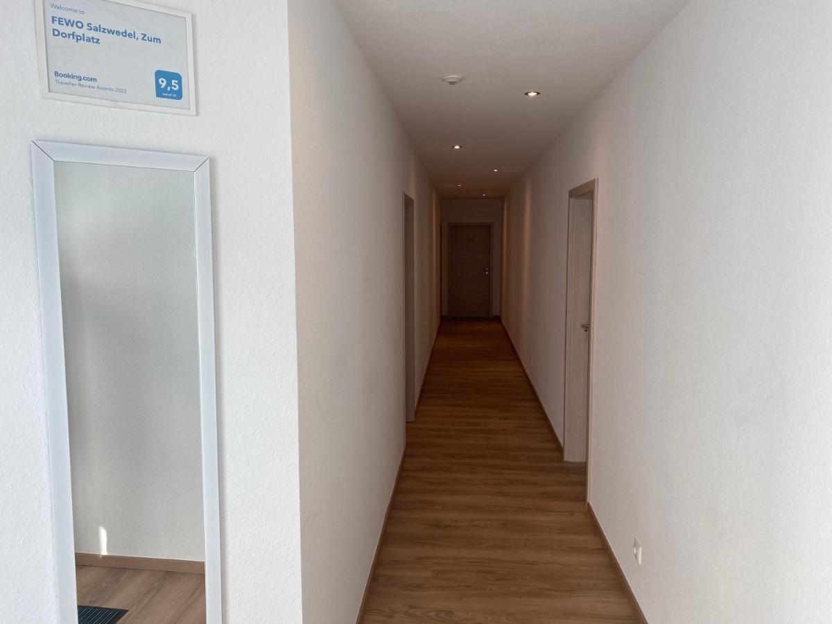 FEWO Salzwedel, Zum Dorfplatz Exterior foto